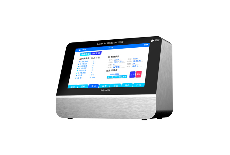 KQ-4001 Small Flow 2.83L Desktop Dust Particle Counter